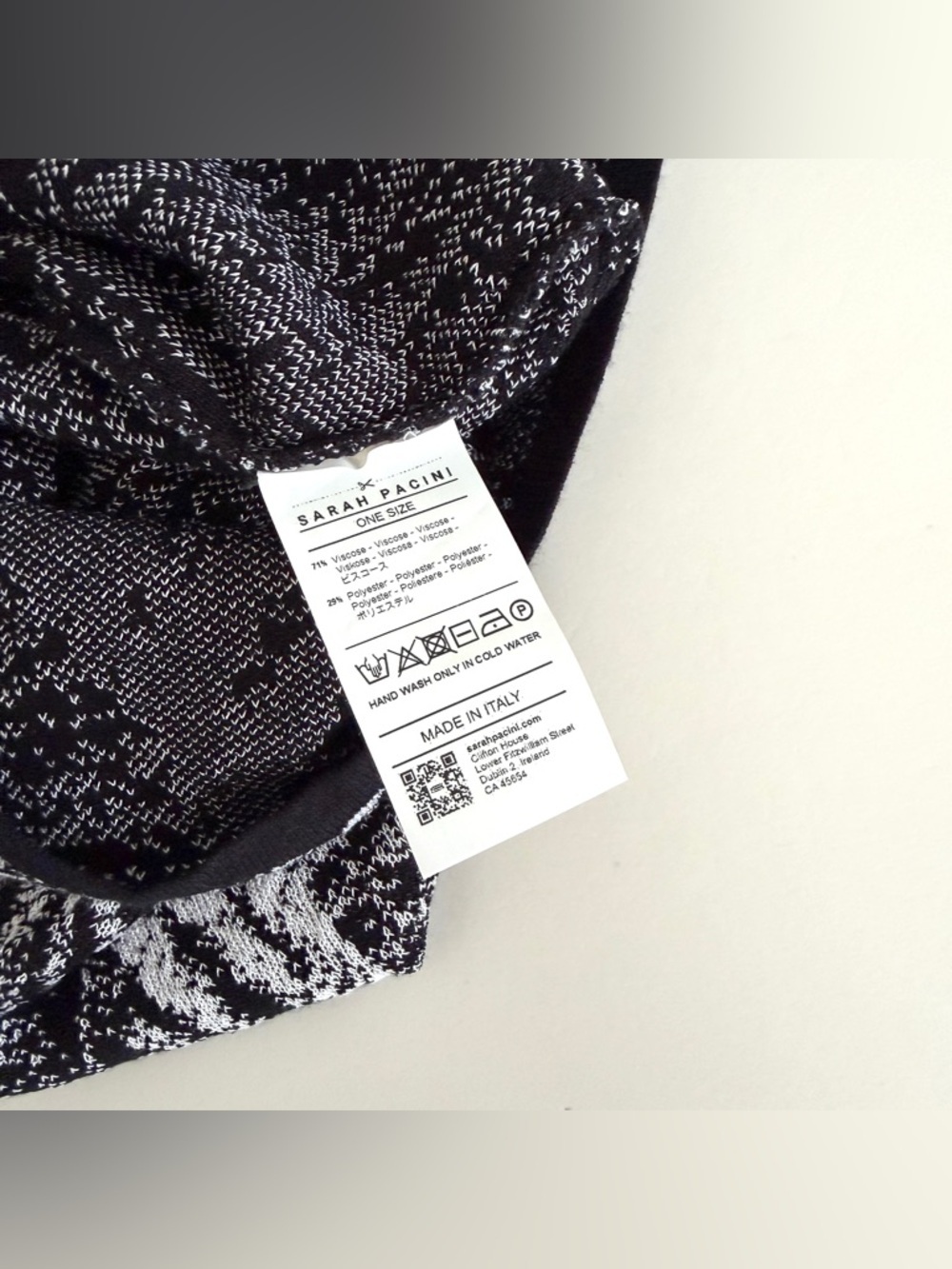 Sarah Pacini Bicolor Jacquard Knitted Maxi Dress - Picture 10 of 11